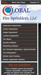 Mobile Screenshot of globalfiresprinklers.com